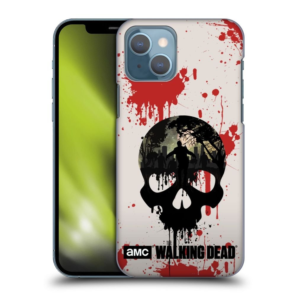 WALKING DEAD ウォーキングデッド (放送 15周年 ) - Skull ハード case / Apple iPhoneケース - PGS